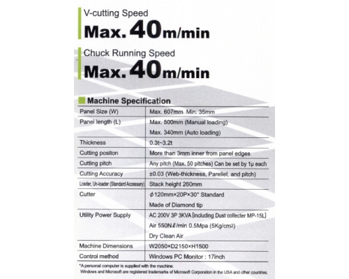 Máy cắt V VMS-500
